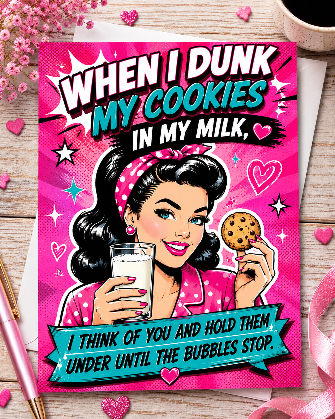 Dark Humor Love Card for Him