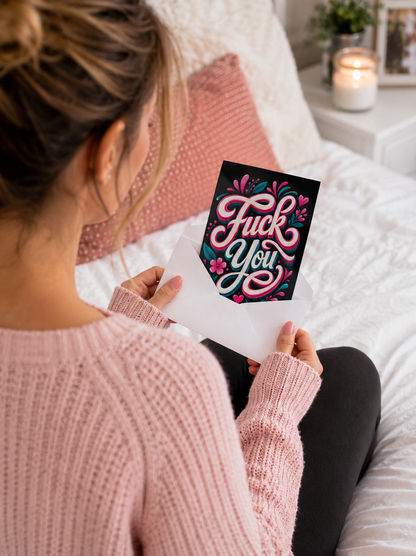 Fuck You Sarcastic Greeting Card