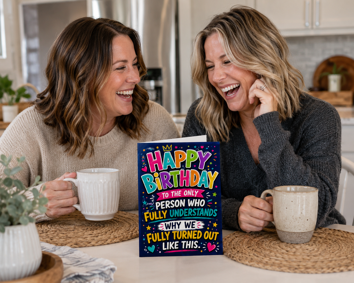 Funny Sibling Birthday Card