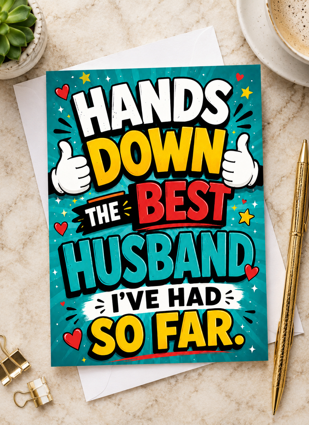 Funny Husband Anniversary Card