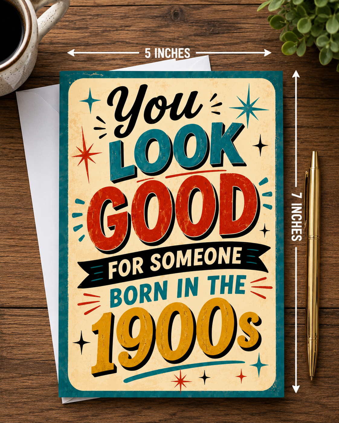 Vintage 1900s Birthday Card