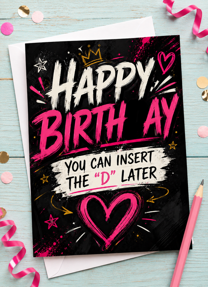 Funny Adult Birthday Card