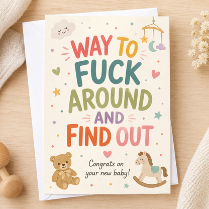 Baby Congratulations Card