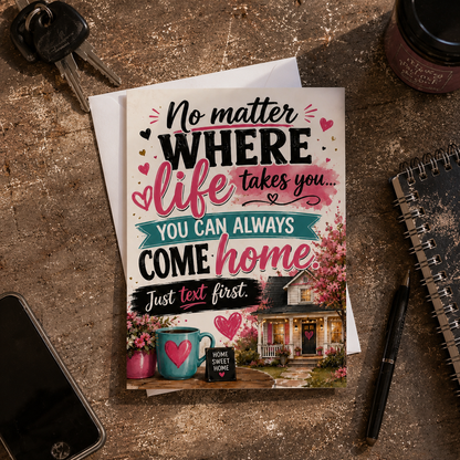 Home Sweet Home Greeting Card
