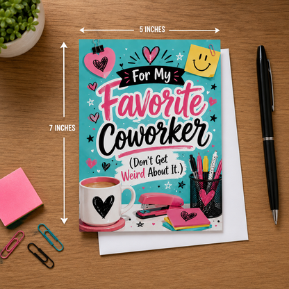 Favorite Coworker Card