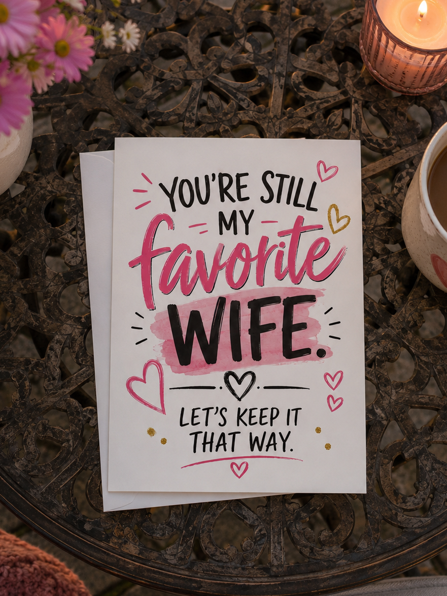 Wife Anniversary Card