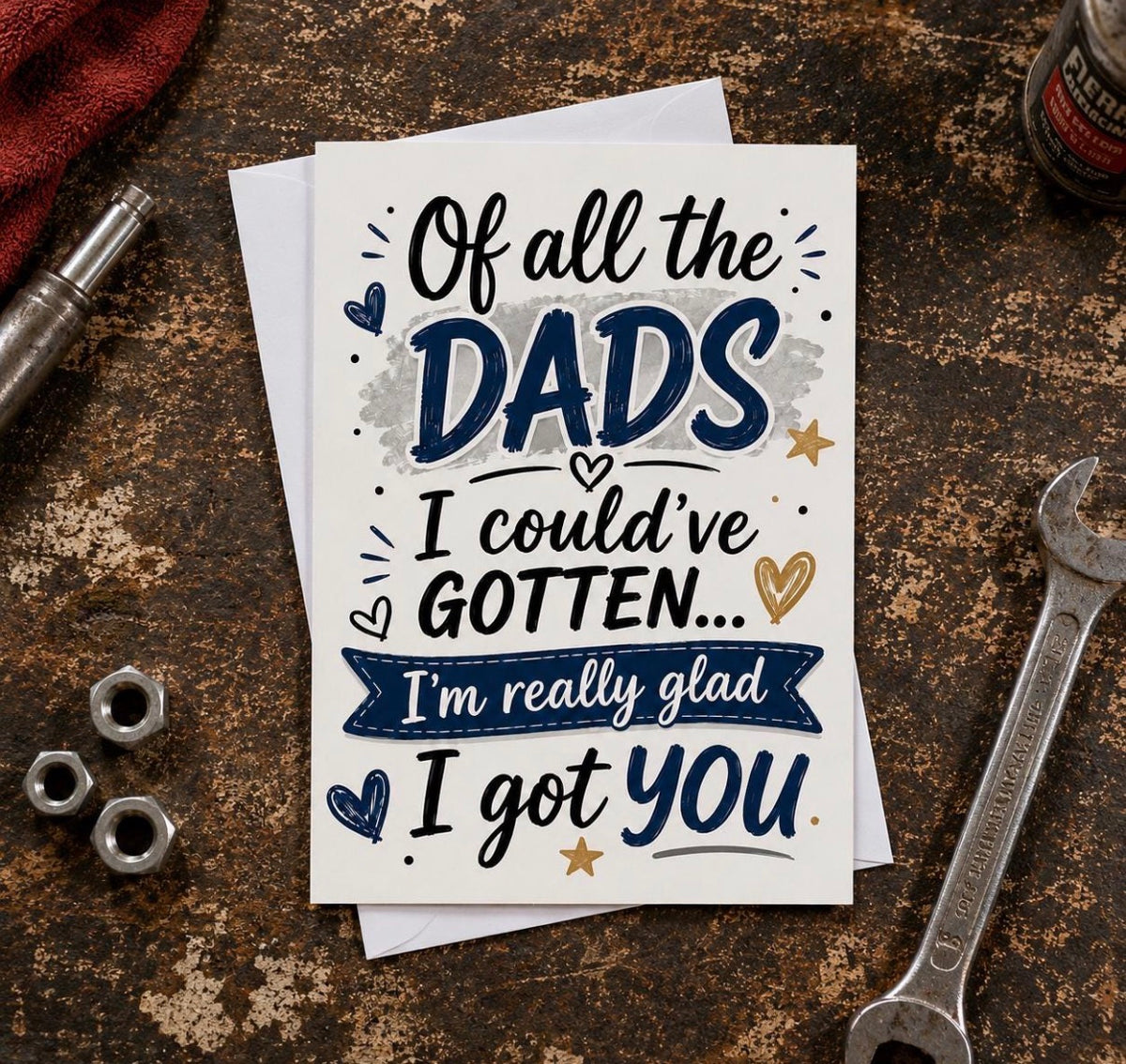 Father's Day, Birthday Greeting Card