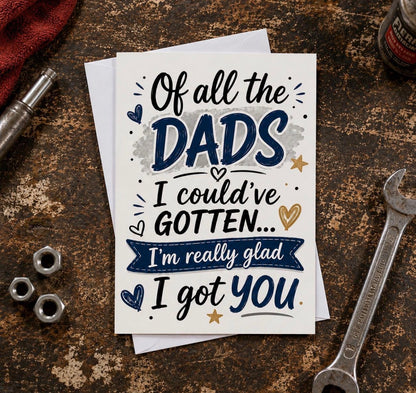 Father's Day, Birthday Greeting Card