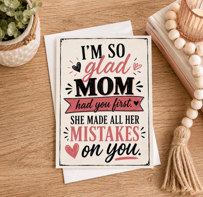 Sister Brother Birthday Card