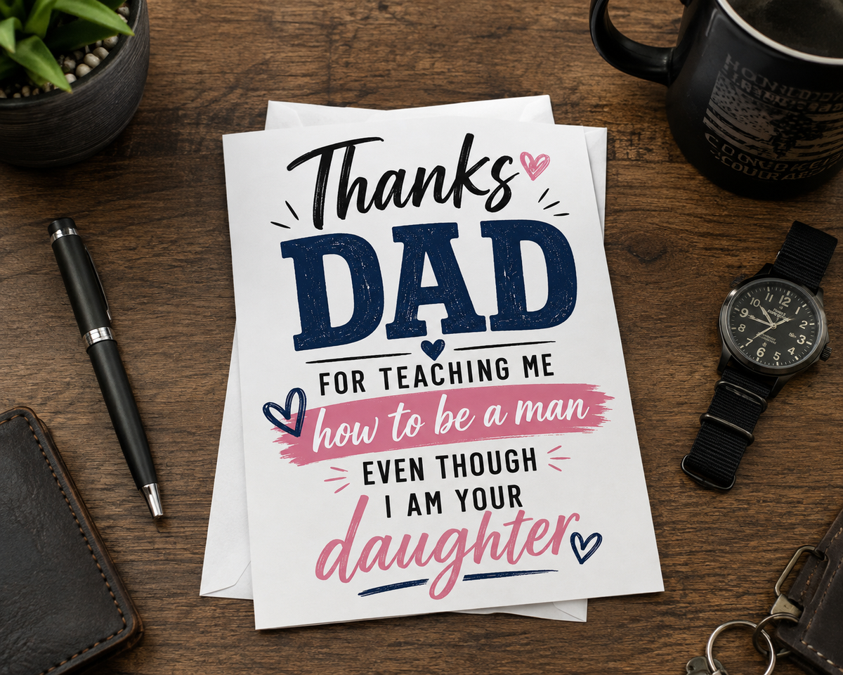 Thanks Dad Greeting Card