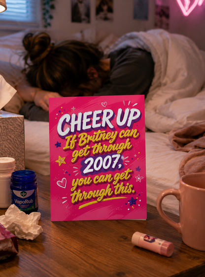 Britney 2007 Encouragement Card