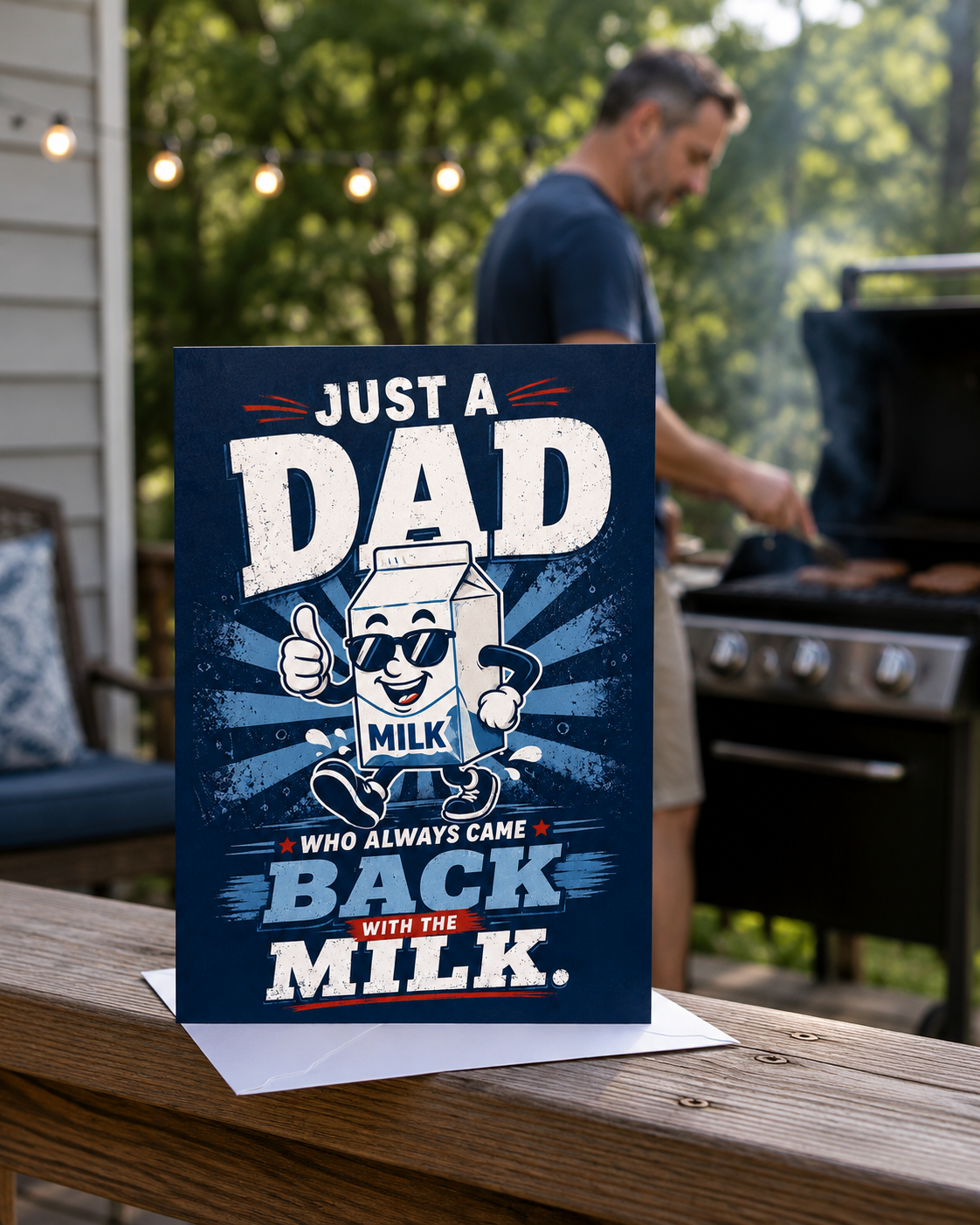 Dad Milk Card