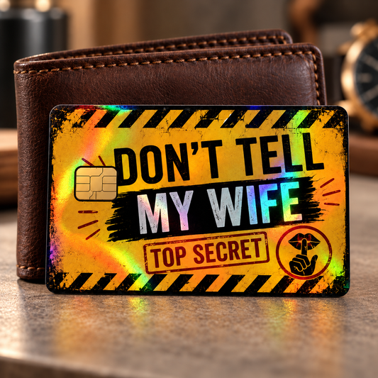 Don’t Tell My Wife Credit Card Skin