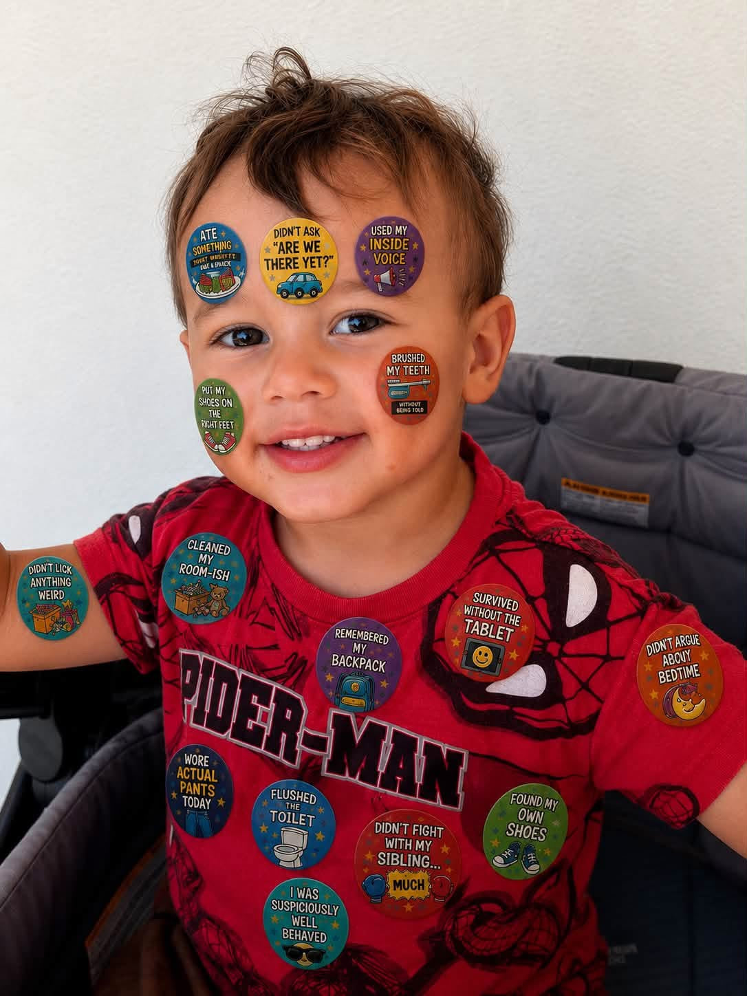 Parent Approved Achievement Stickers for the kids