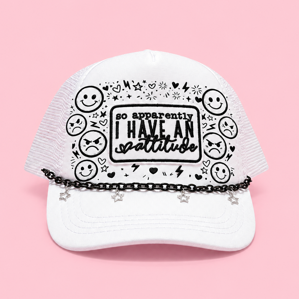 Apparently I Have An Attitude Child Hat