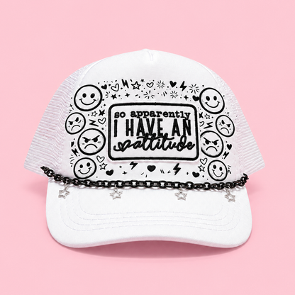 Apparently I Have An Attitude Child Hat