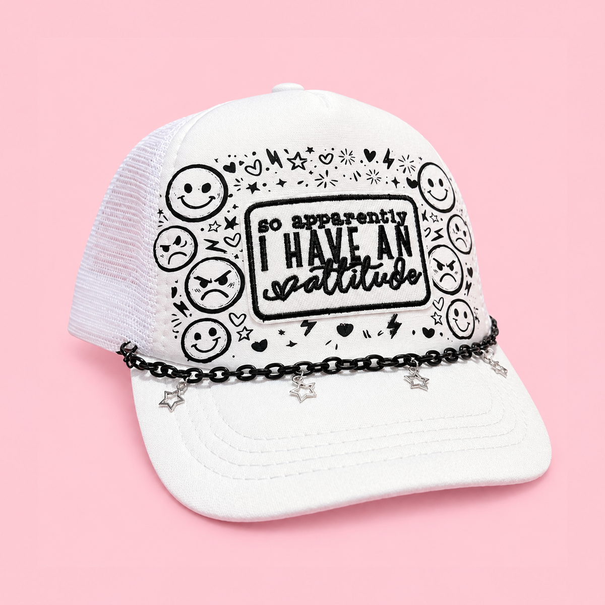 Apparently I Have An Attitude Child Hat