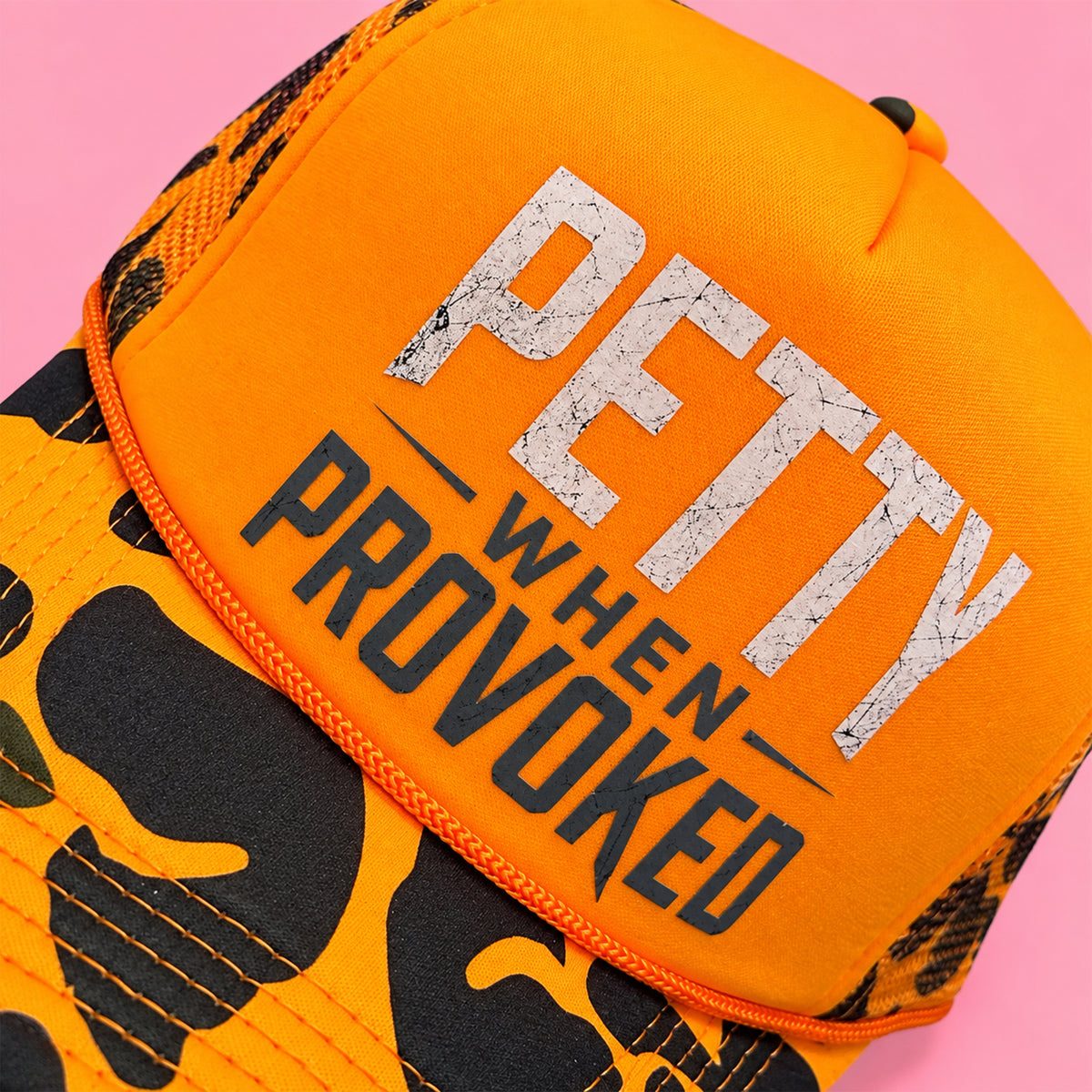Petty When Provoked Trucker Hat