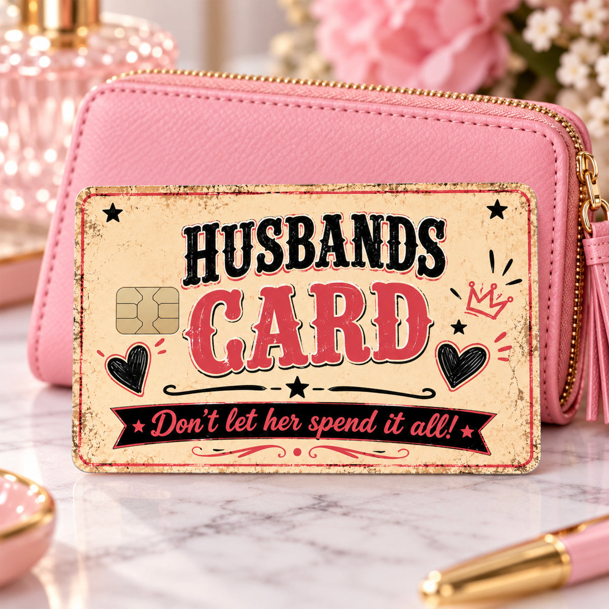 Husband's Card Credit Card Skin
