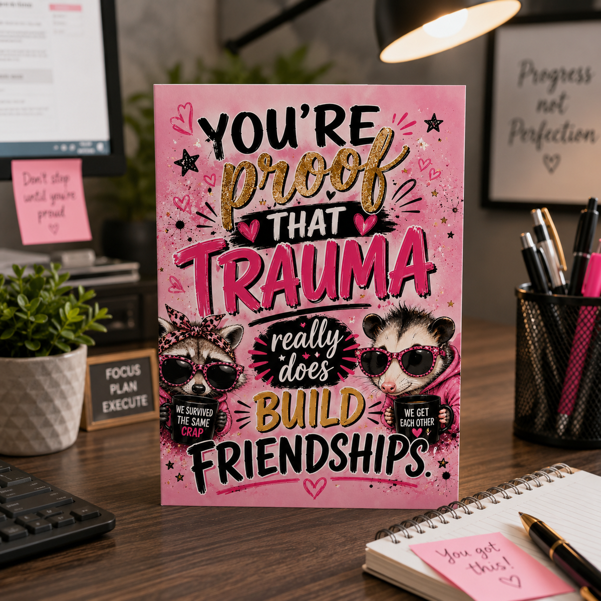 Trauma Friendship Card