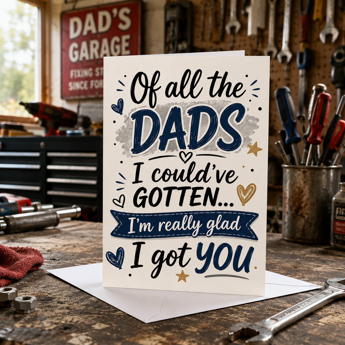 Father's Day, Birthday Greeting Card