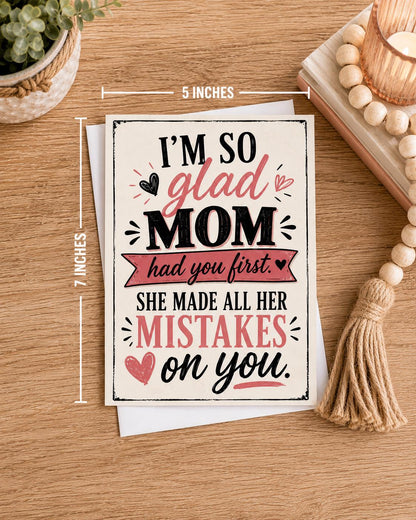 Sister Brother Birthday Card