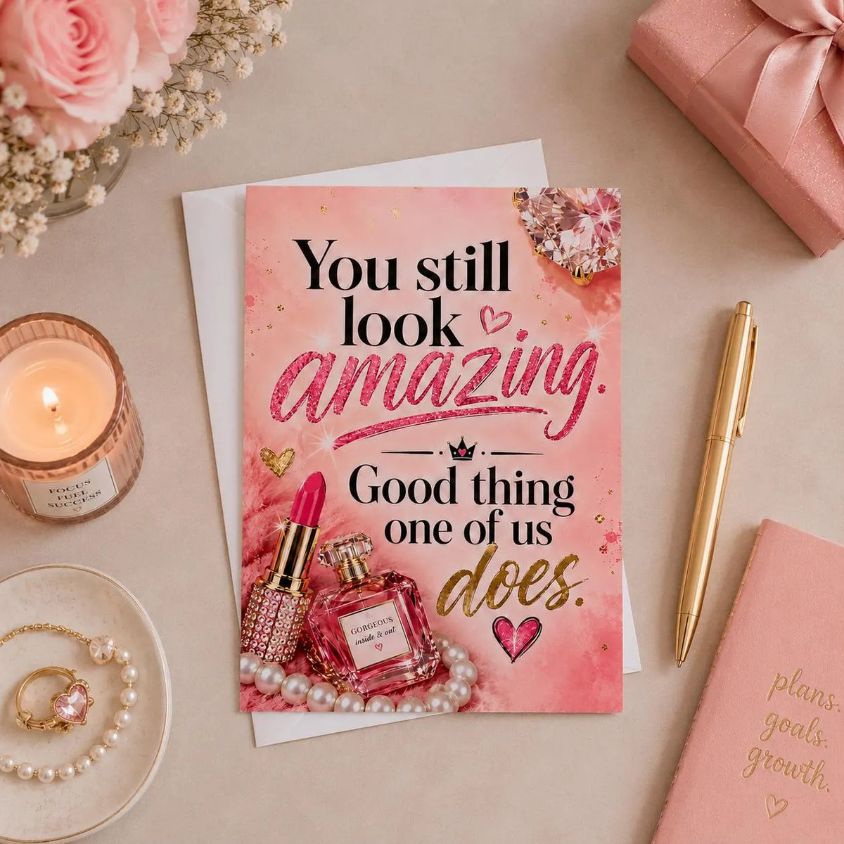 Wife Anniversary Birthday Card